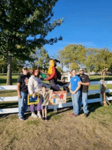 The Wozny's #84 Third Place