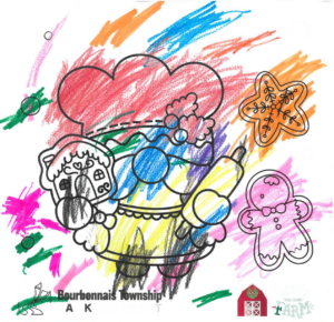 2025_ChristmasOnTheFarm_ColoringWinner_Age0to4_2ndPlace